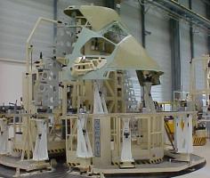 Module d'assemblage de la pointe avant d'Airbus