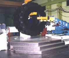 X-Ray radioscopy for truck tyres inspection machine